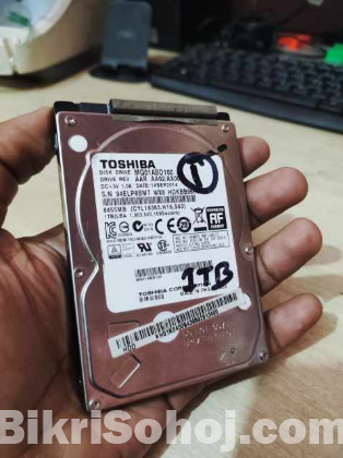 Toshiba 1TB Laptop হার্ডডিস্ক